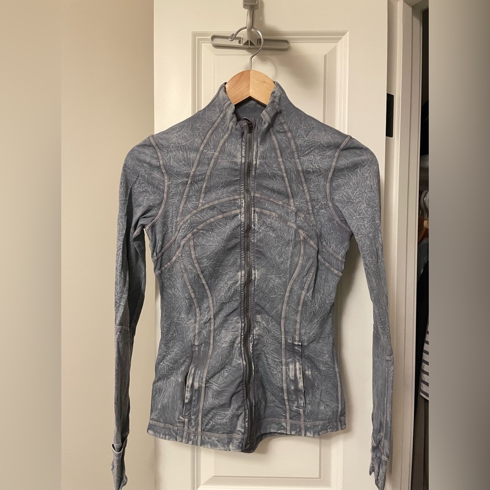 Lululemon define jacket ice dye